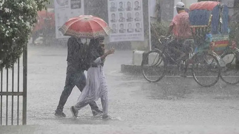 ৫ বিভাগে ঝোড়ো হাওয়াসহ ভারী বৃষ্টির আভাস