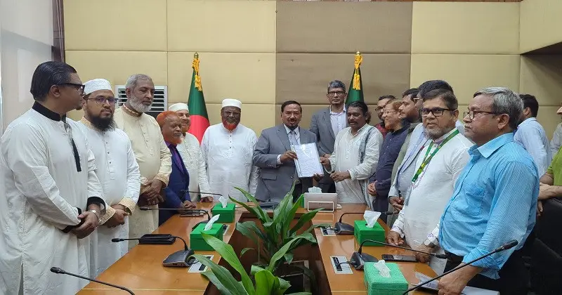 গুম প্রতিরোধ দিবসে স্পিকারের কাছে ১১ দলের স্মারকলিপি