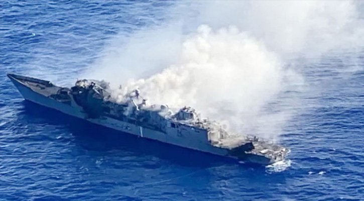 ইরানের ৫০টির বেশি নৌযান ধ্বংসের দাবি যুক্তরাষ্ট্রের