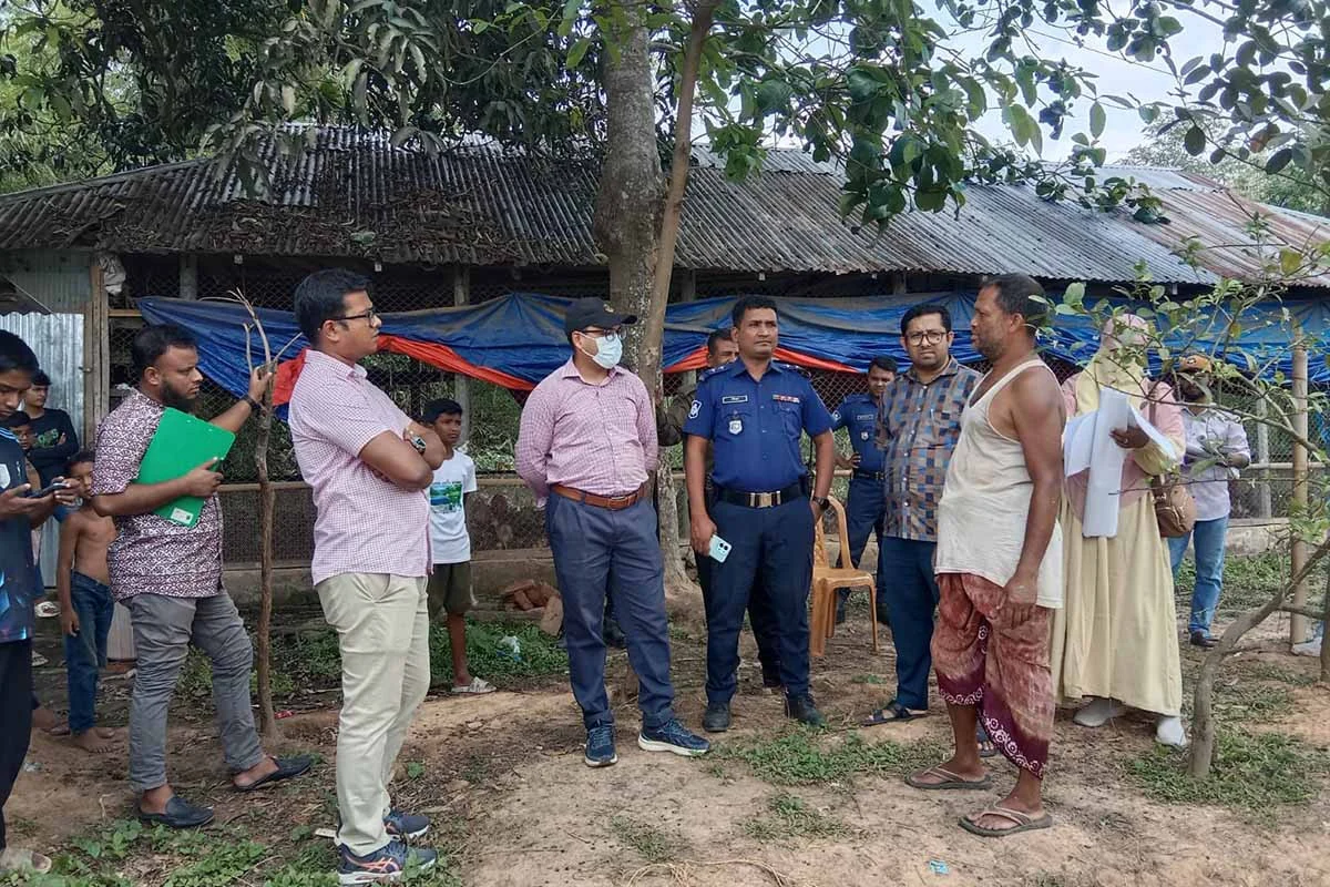 বুড়িচংয়ে বিএনপি নেতার বিরুদ্ধে যুবদল নেতার জমি দখলের অভিযোগ