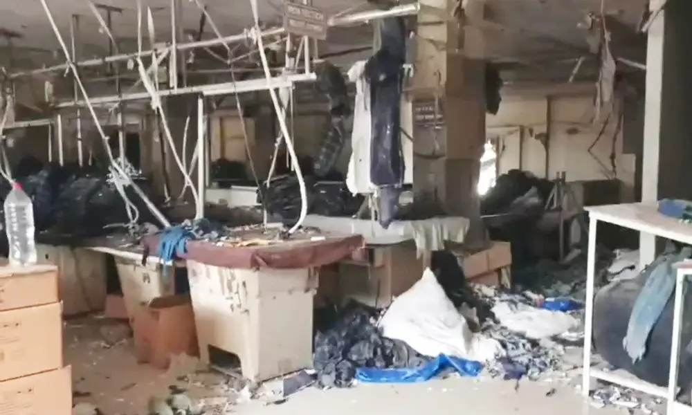 নারায়ণগঞ্জে গার্মেন্টসে বয়লার বিস্ফোরণ, আহত ১৫