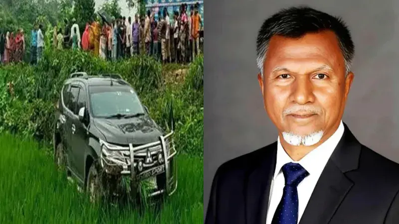 প্রতিমন্ত্রীর গাড়ি দুর্ঘটনায় আহত নারী মৃত্যু