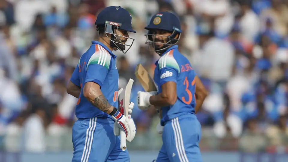 টানা দ্বিতীয় সেঞ্চুরিতে কোহলির রেকর্ড; রুতুরাজের প্রথম শতকে ভারতের পাহাড়সম সংগ্রহ