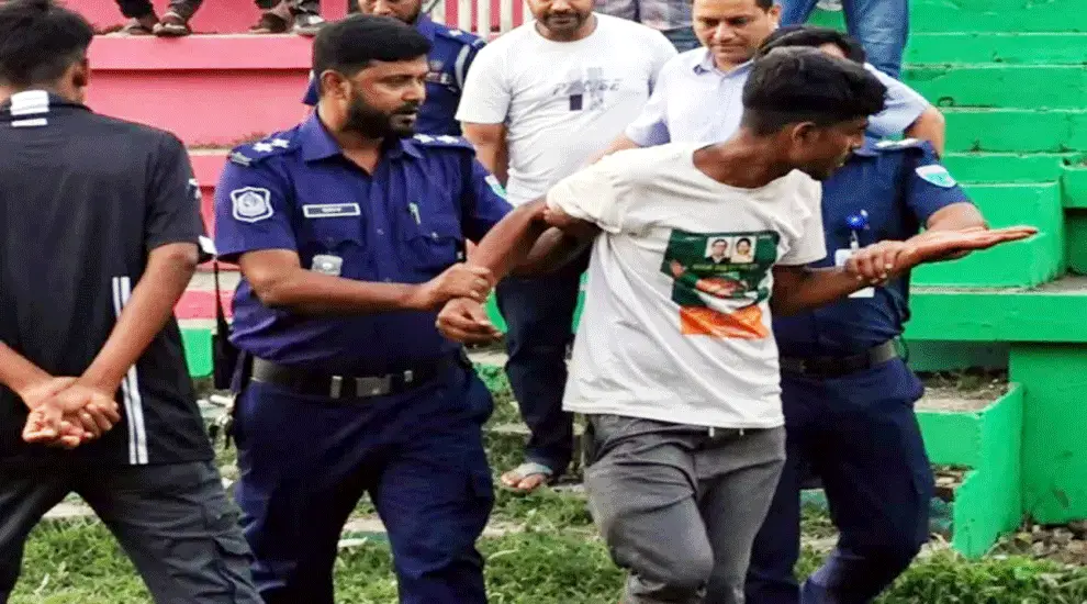 শ্রীমঙ্গলে ‘জয় বাংলা, জয় বঙ্গবন্ধু’ স্লোগানের অভিযোগে যুবক আটক