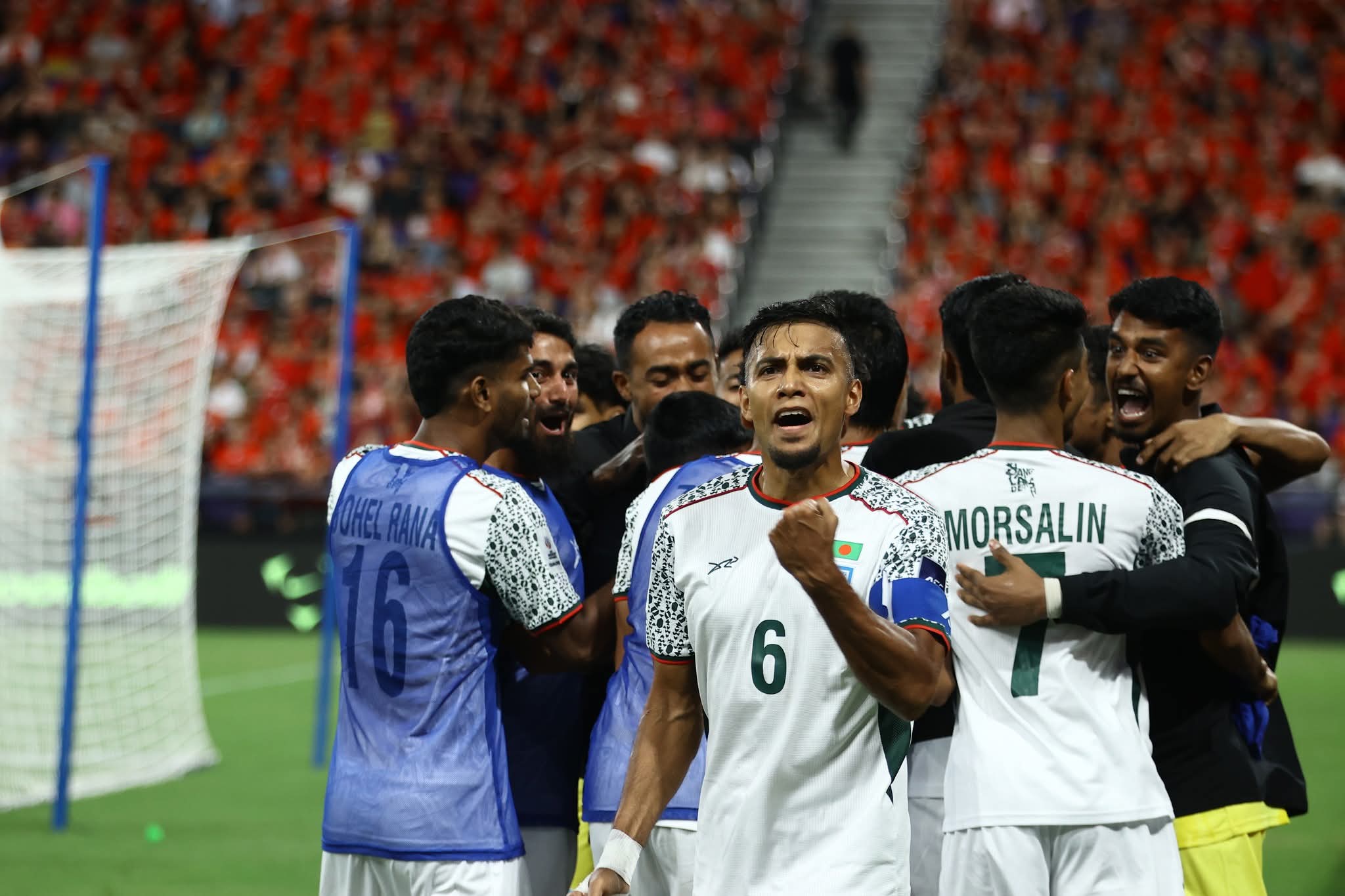 এশিয়ান কাপ বাছাই পর্বে দারুণ প্রত্যাবর্তন রাকিবের