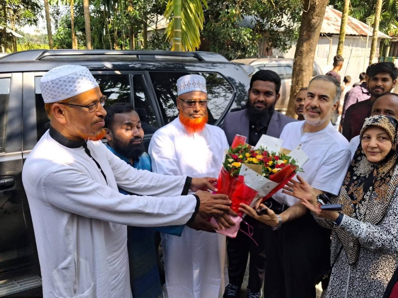 ইরানের রাষ্ট্রদূতের সঙ্গে জেলা জামায়াত আমীরের সৌজন্য সাক্ষাৎ