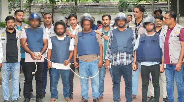 প্রধানমন্ত্রীর খালাতো ভাইয়ের পেট্রোল পাম্পের ১.২১ কোটি টাকা ছিনতাই, গ্রেপ্তার ৫