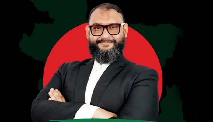 জামায়াত আমিরের পররাষ্ট্রবিষয়ক উপদেষ্টা হলেন ব্যারিস্টার আরমান