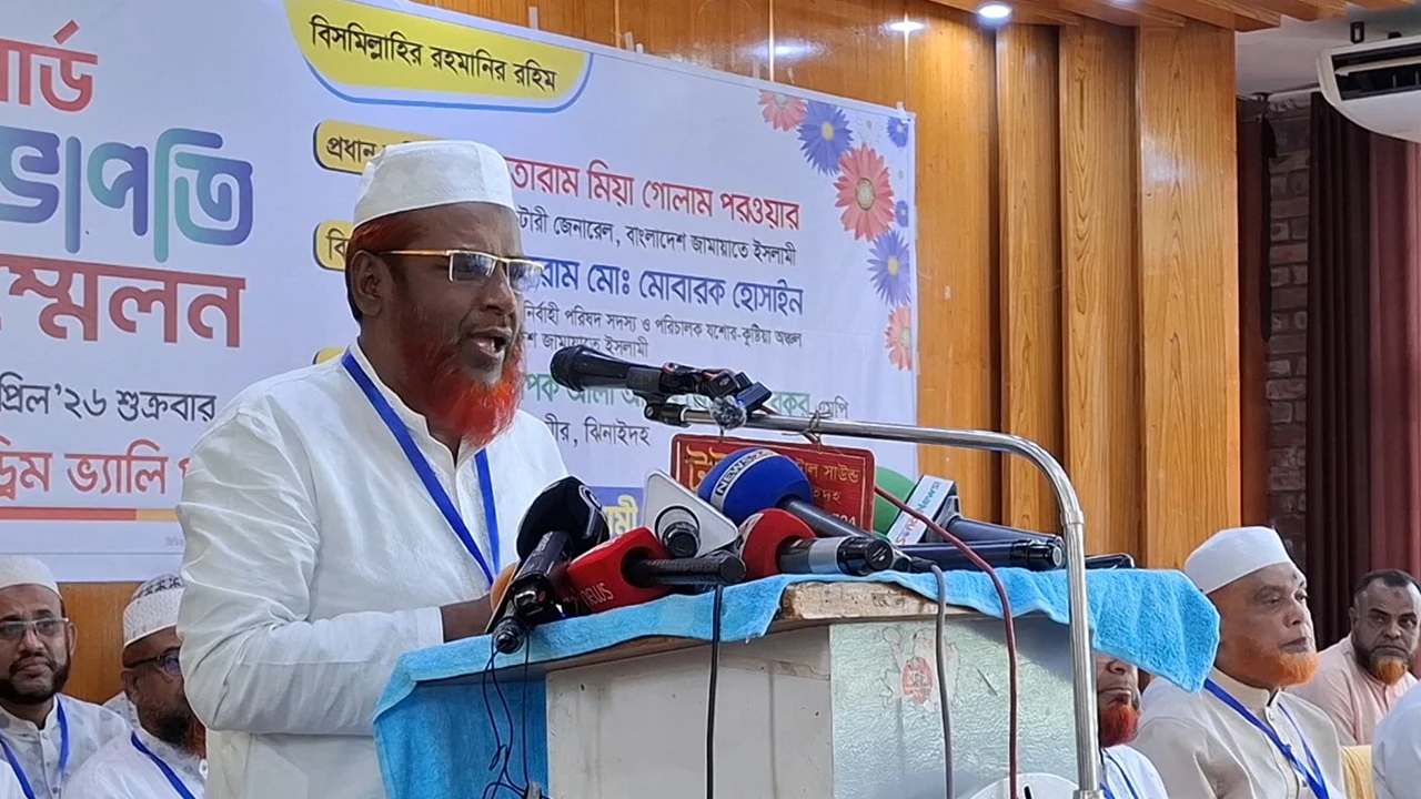 এই সরকারকে আমরা ব্যর্থ দেখতে চাই না : মিয়া গোলাম পরওয়ার