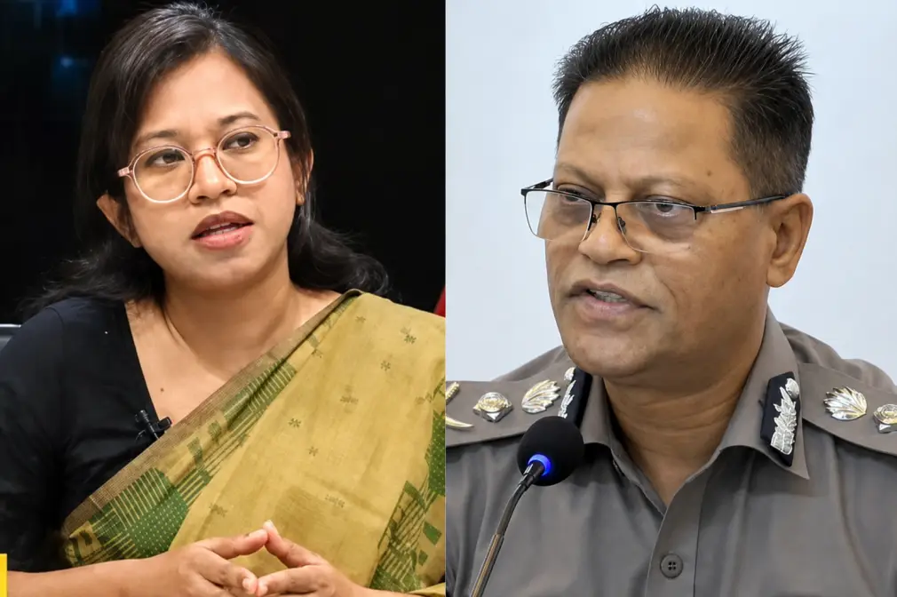 ‘দলীয় আইজিপি হওয়ার চেয়ে পোশাক খুলে বিএনপি করেন’—এনসিপি নেত্রী মনিরা শারমিন