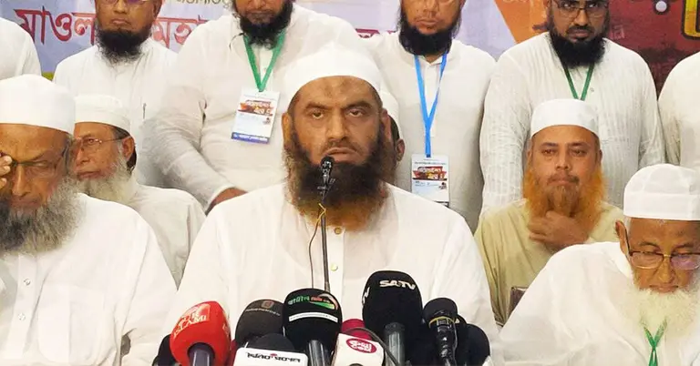 ঢাকা-১৩ আসনে এগিয়ে হাতপাখা প্রতীকের মামুনুল হক