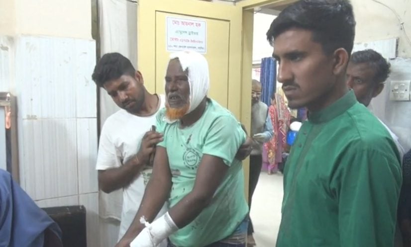 নাটোরে বিএনপির দুই গ্রুপের মধ্যে সংঘর্ষে পুলিশের সদস্যসহ পাঁচ আহত