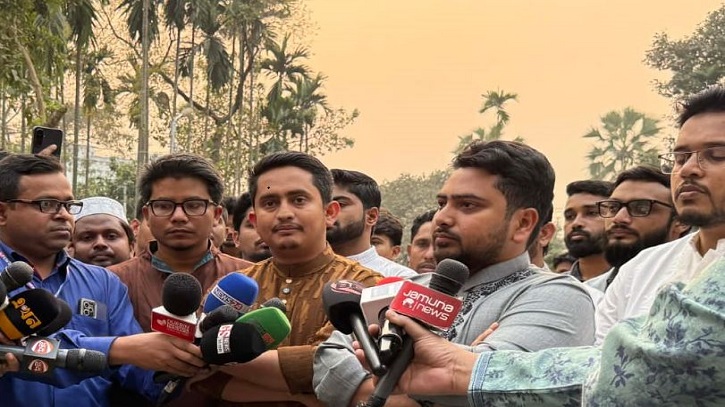 রাষ্ট্রপতিকে অভিশংসন করে গ্রেপ্তার করতে হবে: নাহিদ ইসলাম