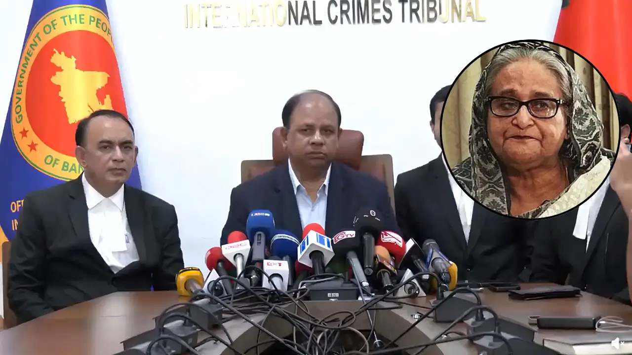 ৩০ দিনের মধ্যে শেখ হাসিনা আপিল না করলে আর সুযোগ নেই: চিফ প্রসিকিউটর