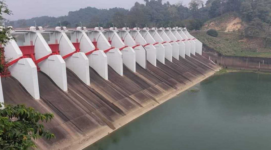১১ দিন পর কাপ্তাই বাঁধের সব জলকপাট বন্ধ করে দেওয়া হলো