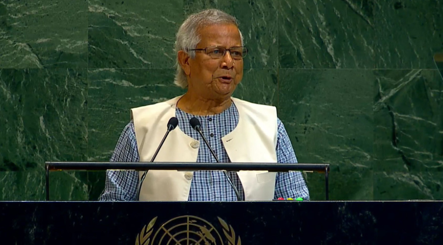 রোহিঙ্গা সংকটের স্থায়ী সমাধানে আন্তর্জাতিক চাপ ও পদক্ষেপের আহ্বান ড. ইউনূসের