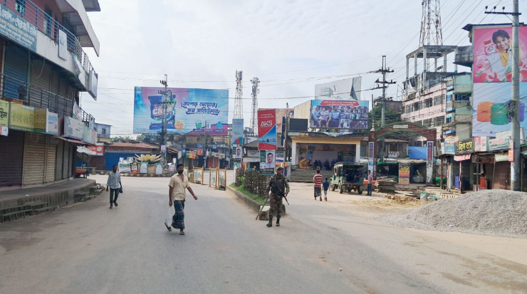 খাগড়াছড়িতে ১৪৪ ধারা বহাল, জনজীবন স্বাভাবিক হওয়ার পথে