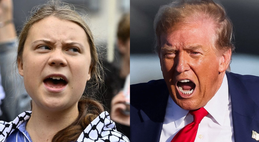 ট্রাম্পের মন্তব্যের কড়া জবাব দিলেন গ্রেটা থুনবার্গ