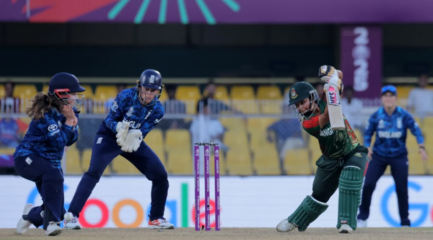 দারুণ লড়াই করেও ইংল্যান্ডের কাছে হারল বাংলাদেশ