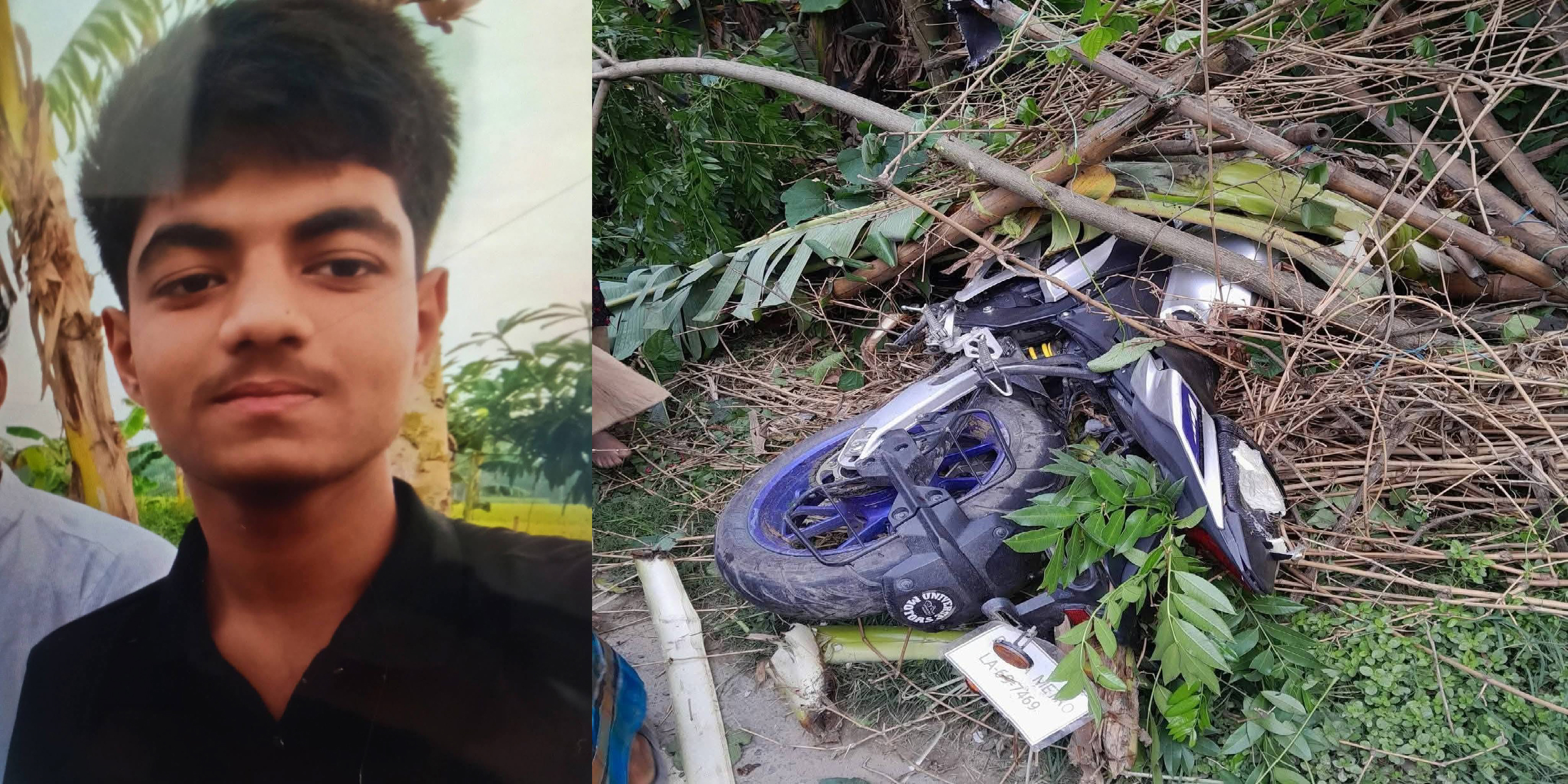 যশোর মণিরামপুরে মোটরসাইকেল দুর্ঘটনায় স্কুলছাত্র নিহত