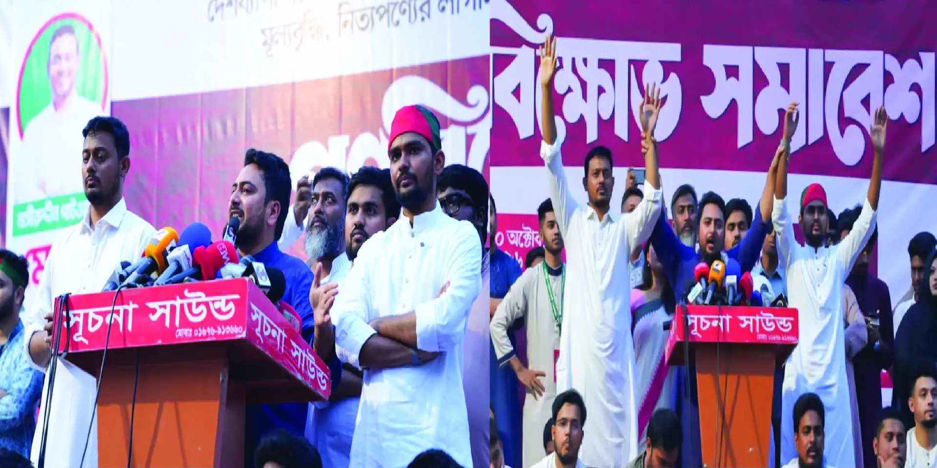 পতিত ও নব্য দুই স্বৈরাচারকেই পরাজিত করা হবে নাহিদ ইসলাম