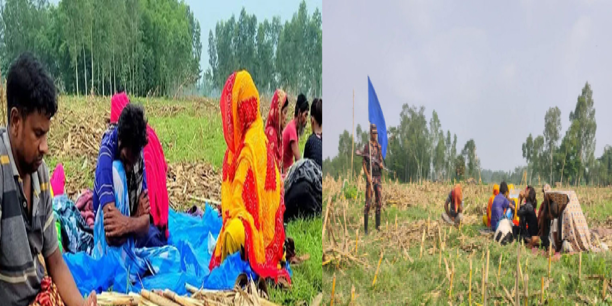 অন্তঃসত্ত্বা নারীসহ ১১ জনের ৩৬ ঘণ্টা মানবেতর জীবন, পতাকা বৈঠকেও মেলেনি সমাধান