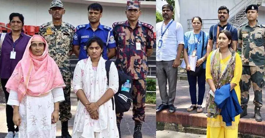 ভারতে কারাভোগ শেষে বিশেষ ট্রাভেল পারমিটে দেশে ফিরলেন ৩ বাংলাদেশি নারী