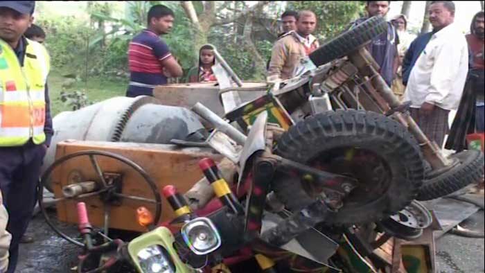 গোপালগঞ্জে বাস-নছিমন সংঘর্ষে নিহত ১, আহত ২