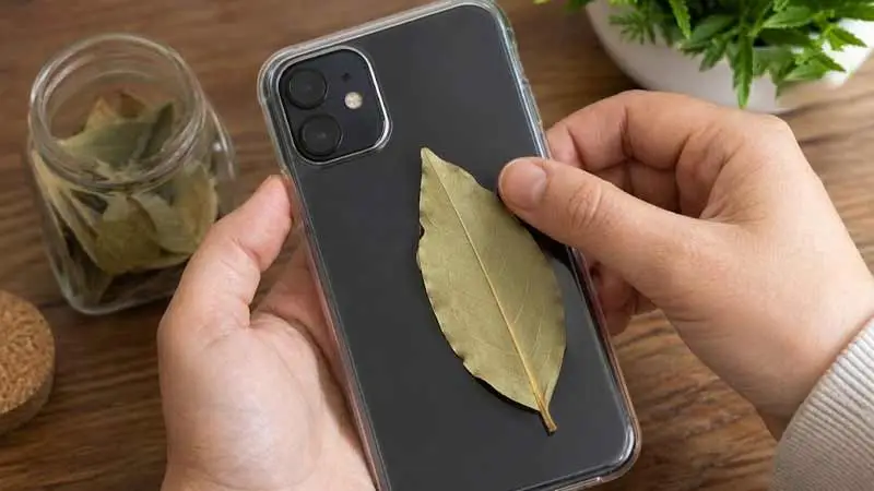 ফোনের কভারে তেজপাতা রাখছেন অনেকে, কেন?