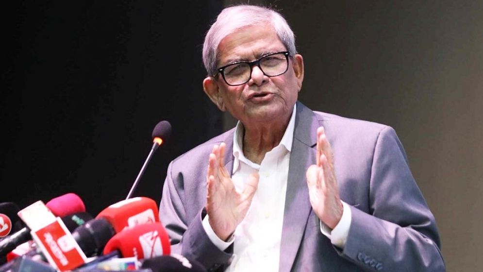 নারীর ক্ষমতায়নে কাজ করছে বিএনপি সরকার: মির্জা ফখরুল