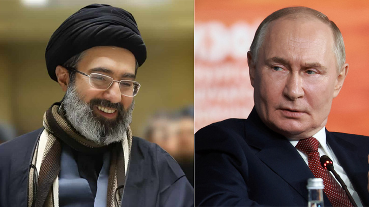 ইরানের নতুন নেতা মোজতবা খামেনি অভিনন্দন জানালেন পুতিন