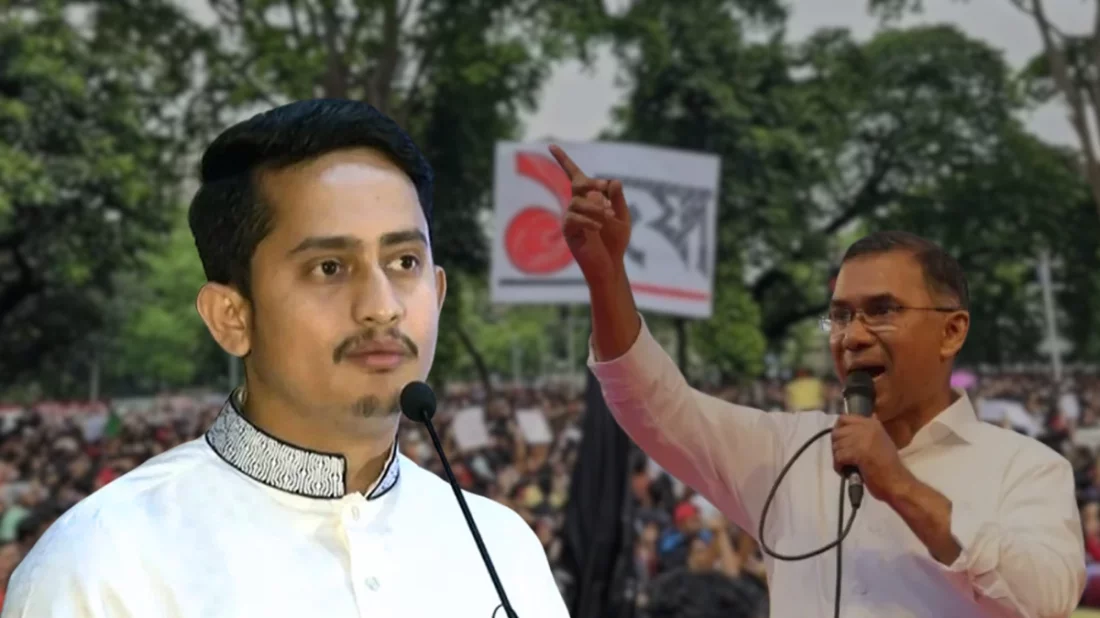 ‘১ দফার ঘোষক’ মন্তব্যে প্রধানমন্ত্রী তারেক রহমানকে প্রশ্ন সারজিস আলমের