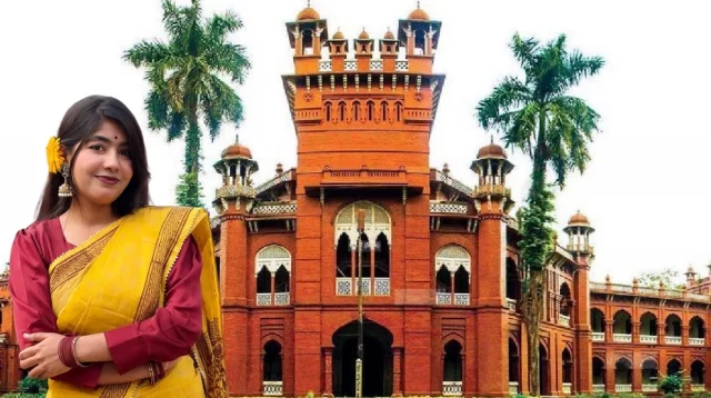 চাঁদা দাবির অভিযোগ থেকে অব্যাহতি পেলেন ঢাবির হল সংসদের ভিপি রাত্রী
