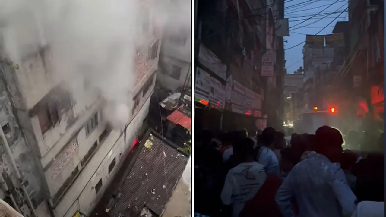 বংশালে হেলমেটের গোডাউনে আগুন, নিয়ন্ত্রণে কাজ করছে ৭ ইউনিট