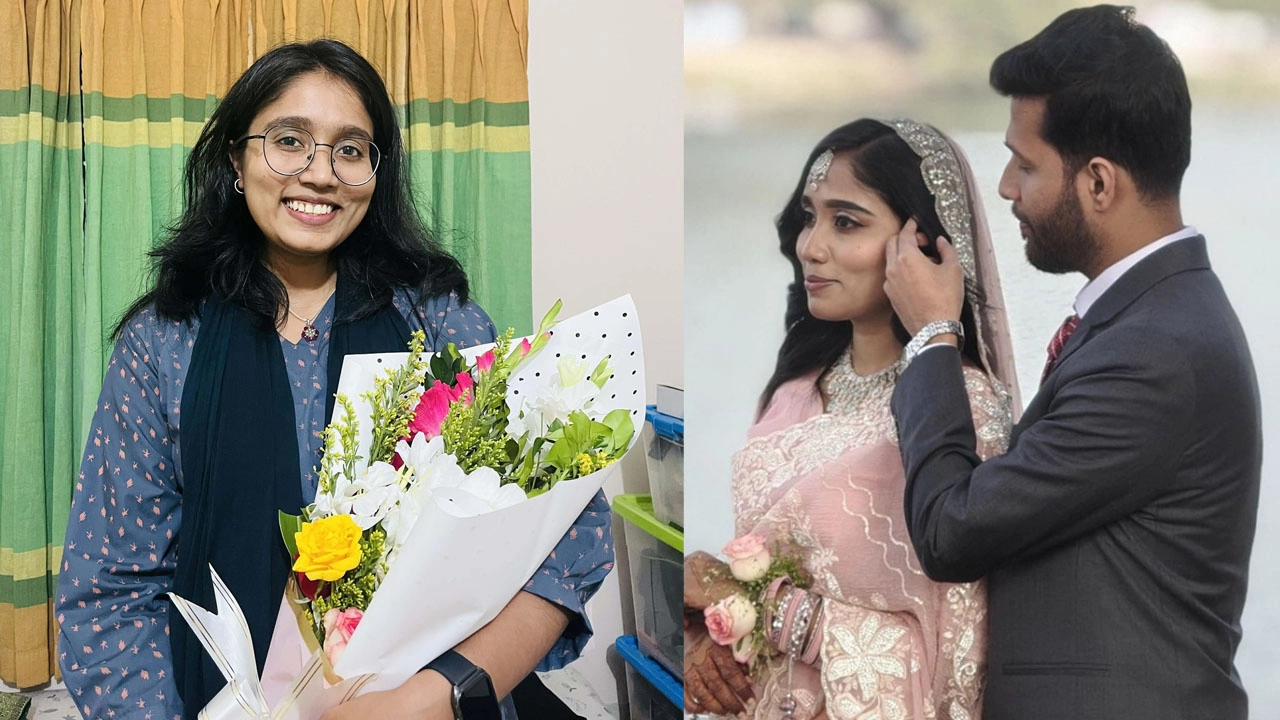 বিয়ে করলেন ডাকসুর গবেষণা ও প্রকাশনা সম্পাদক সানজিদা আহমেদ তন্বী