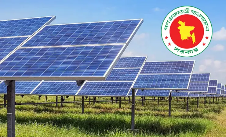৫ বছরে ১০ হাজার মেগাওয়াট সৌরবিদ্যুৎ উৎপাদনের লক্ষ্য সরকারের