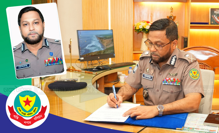 ডিএমপির নতুন কমিশনার হিসেবে দায়িত্ব নিলেন মোসলেহ্ উদ্দিন আহমদ