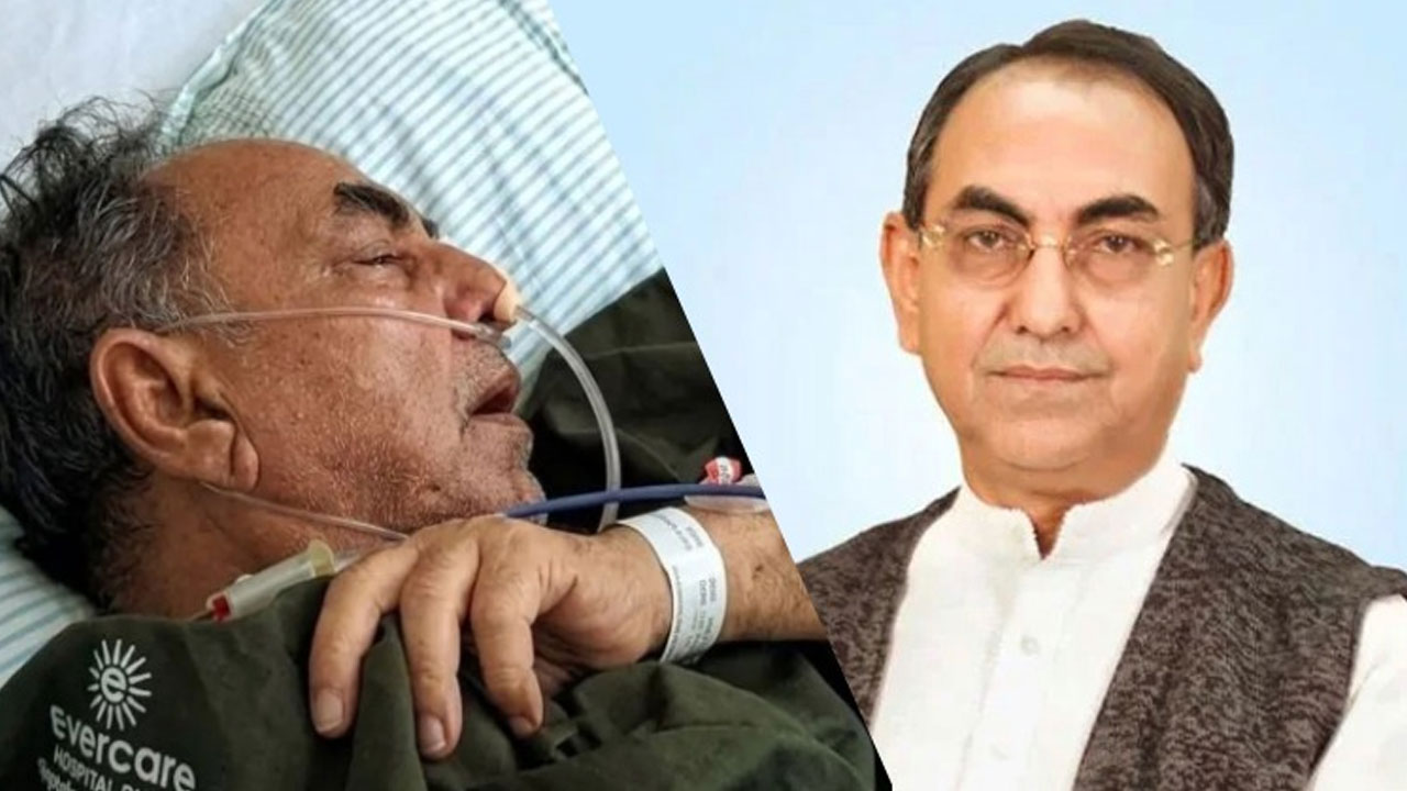 উন্নত চিকিৎসার জন্য আজ সিঙ্গাপুর নেওয়া হচ্ছে মির্জা আব্বাসকে