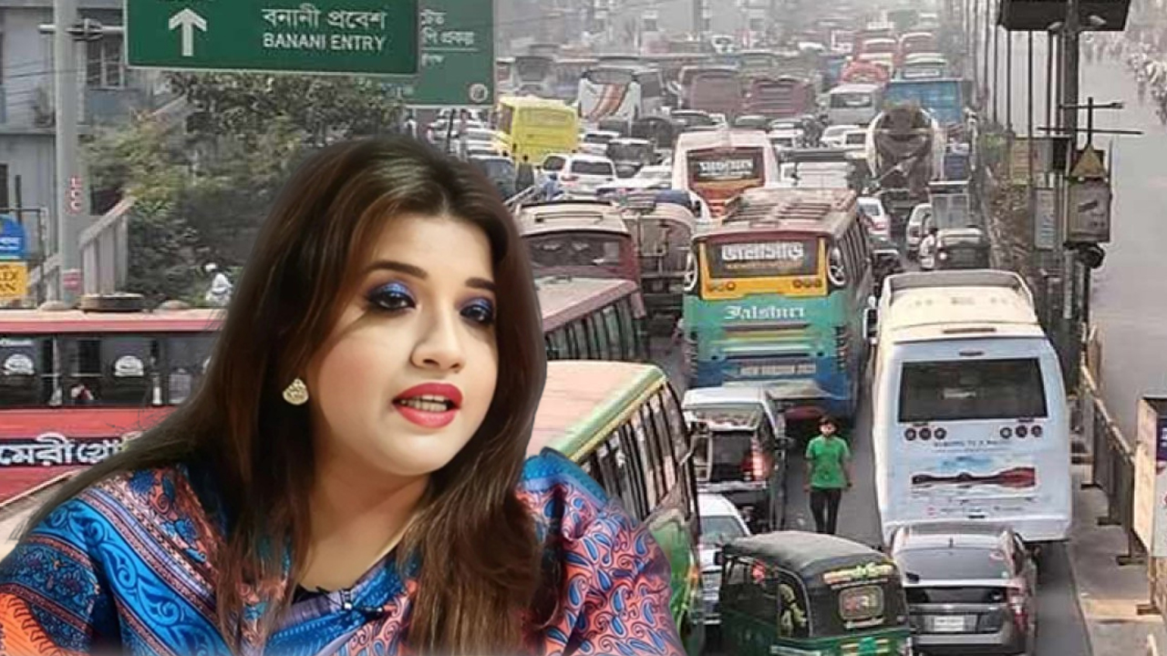 বনানীতে প্রতিমন্ত্রী  শামা ওবায়েদের  গাড়িতে ধাক্কা, বাসচালক গ্রেপ্তার