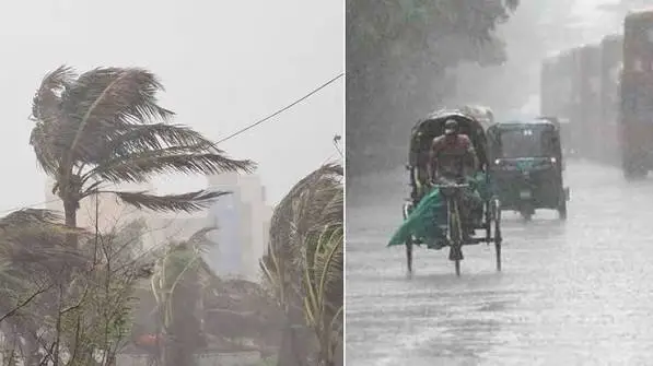 ৫ অঞ্চলে দমকা হাওয়াসহ বজ্রবৃষ্টির পূর্বাভাস
