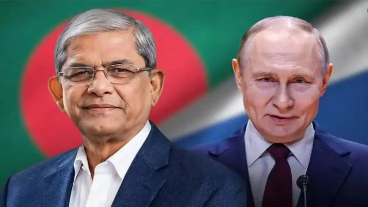 মির্জা ফখরুলকে রাষ্ট্রপতি হওয়ায় পুতিনের অভিনন্দন