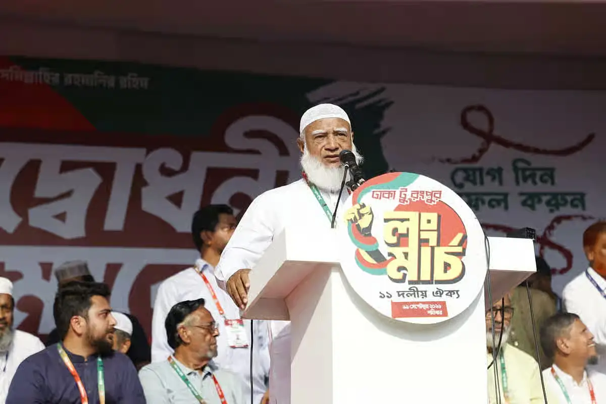‘৮ দফা না মানলে ১ দফার আন্দোলন হবে’: শফিকুর রহমান
