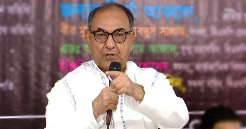 কারও নামে মিথ্যা অপবাদ দিয়ে বদনাম করা বড় পাপ: মির্জা আব্বাস