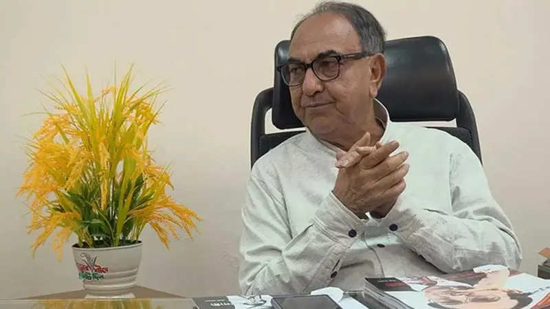 সাড়ে পাঁচ মাস পর সংসদে নিজের অফিসে মির্জা আব্বাস
