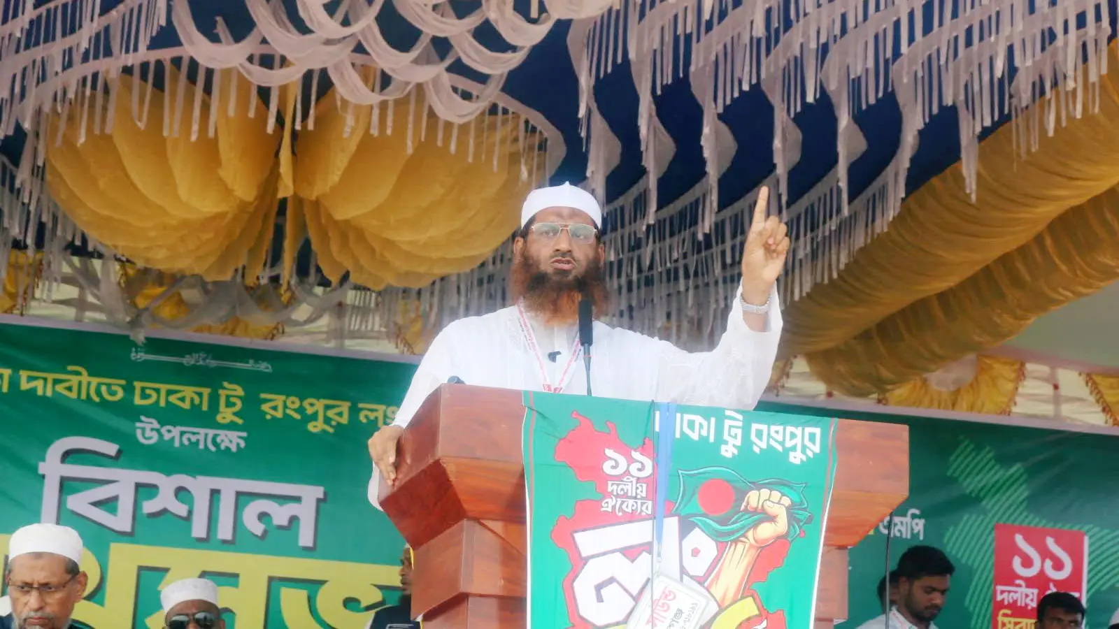 ‘গণরায় উপেক্ষা করে কোনো সরকার ক্ষমতায় টিকতে পারবে না’: মামুনুল হক