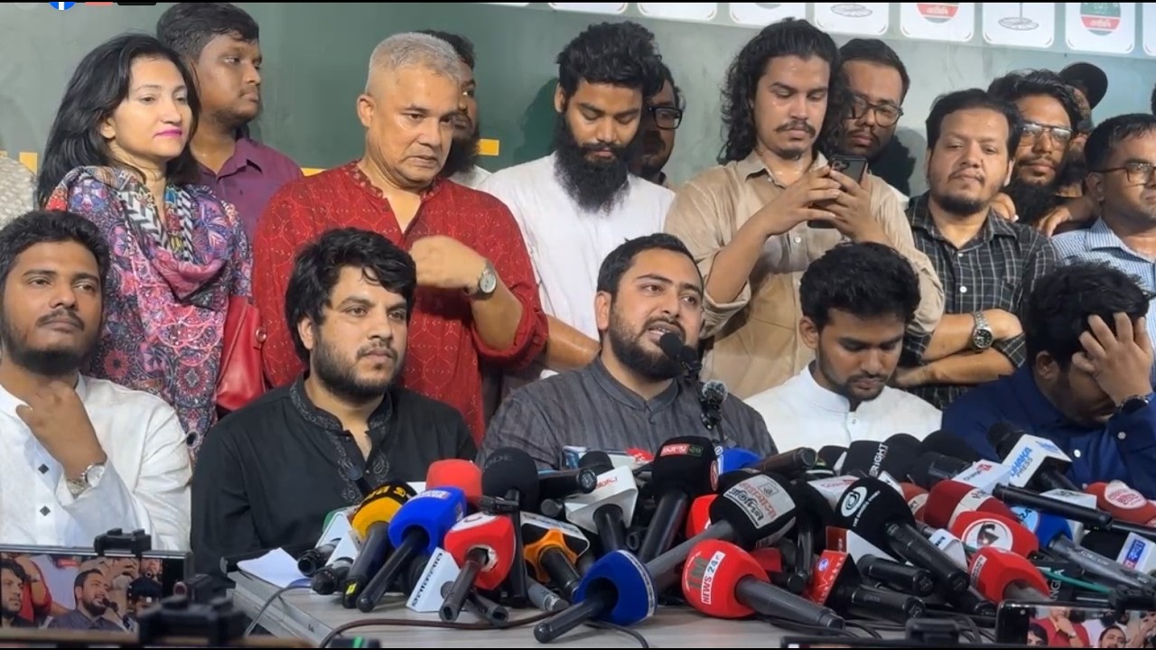 দল বড় করতে চায় এনসিপি, বঞ্চিত নেতাকর্মীসহ সবার জন্য দরজা উন্মুক্ত