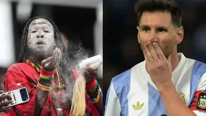 অভিশাপ নয়, মেসিকে ভালোবাসেন ঘানার সেই তান্ত্রিক