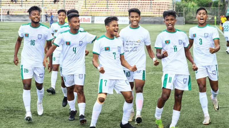 সাফ অনূর্ধ্ব-২০ চ্যাম্পিয়নশিপে জয়ে শুরু বাংলাদেশের