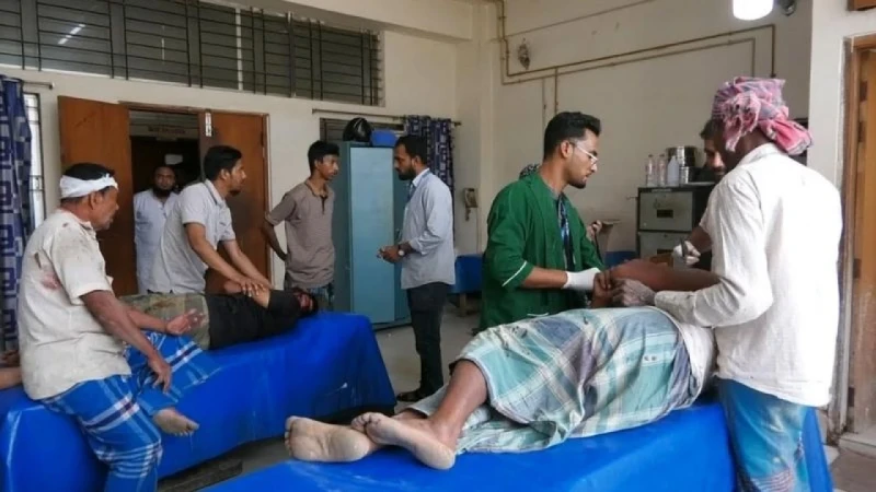 ঝিনাইদহে বিএনপি–জামায়াত সংঘর্ষে আহত অন্তত ১২