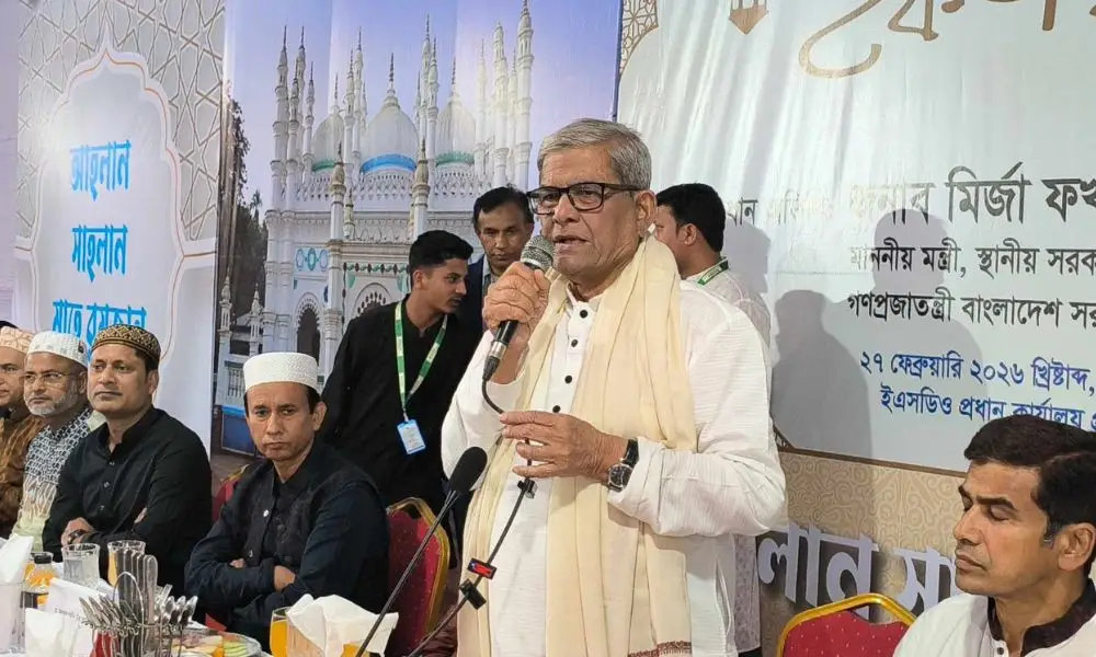‘৫২, ৭১, ৯০ ও ২৪–কে ধারণ করে এগোতে হবে’: মির্জা ফখরুল